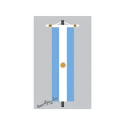 Banner Fahne Argentinien Mit Wappen
