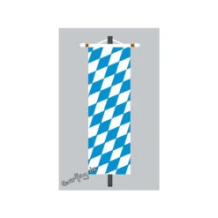 Banner Fahne Bayern Raute Ohne Wappen