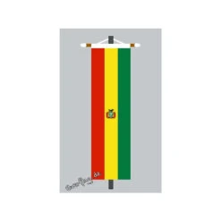 Banner Fahne Bolivien Mit Wappen