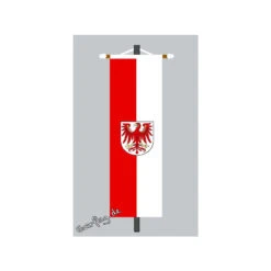 Banner Fahne Brandenburg Mit Wappen