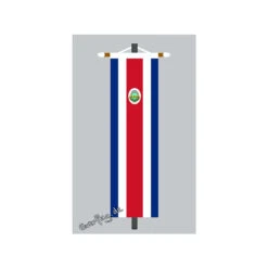 Banner Fahne Costa Rica Mit Wappen
