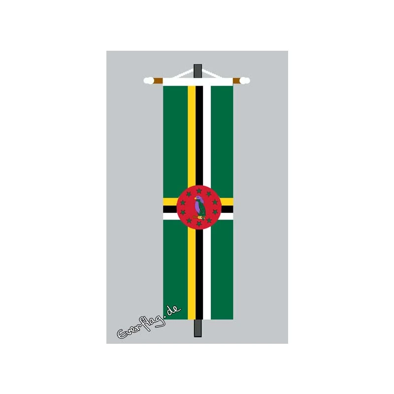 Banner Fahne Dominica 3 Banner Fahne Dominica