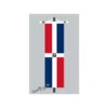 Banner Fahne Dominikanische Republik Mit Wappen -Bester Flaggen Geschäft banner fahne dominikanische republik mit wappen