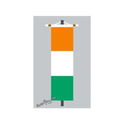 Banner Fahne Elfenbeink&uuml;ste Cote D`Ivoire