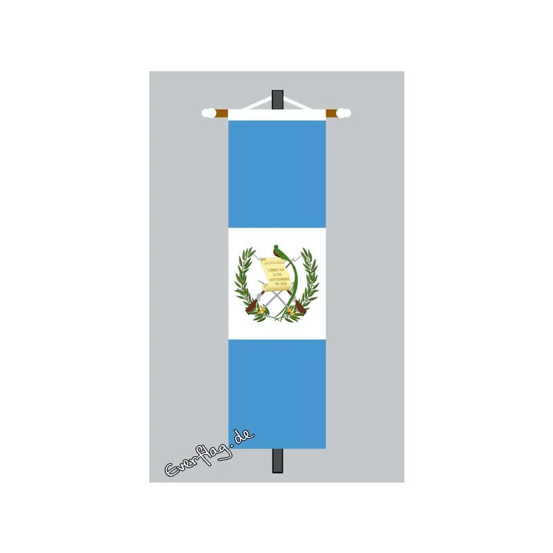 Banner Fahne Guatemala Mit Wappen 3 Banner Fahne Guatemala Mit Wappen