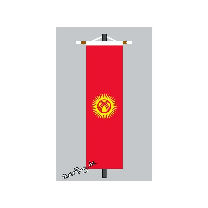 Banner Fahne Kirgisien 3 Banner Fahne Kirgisien