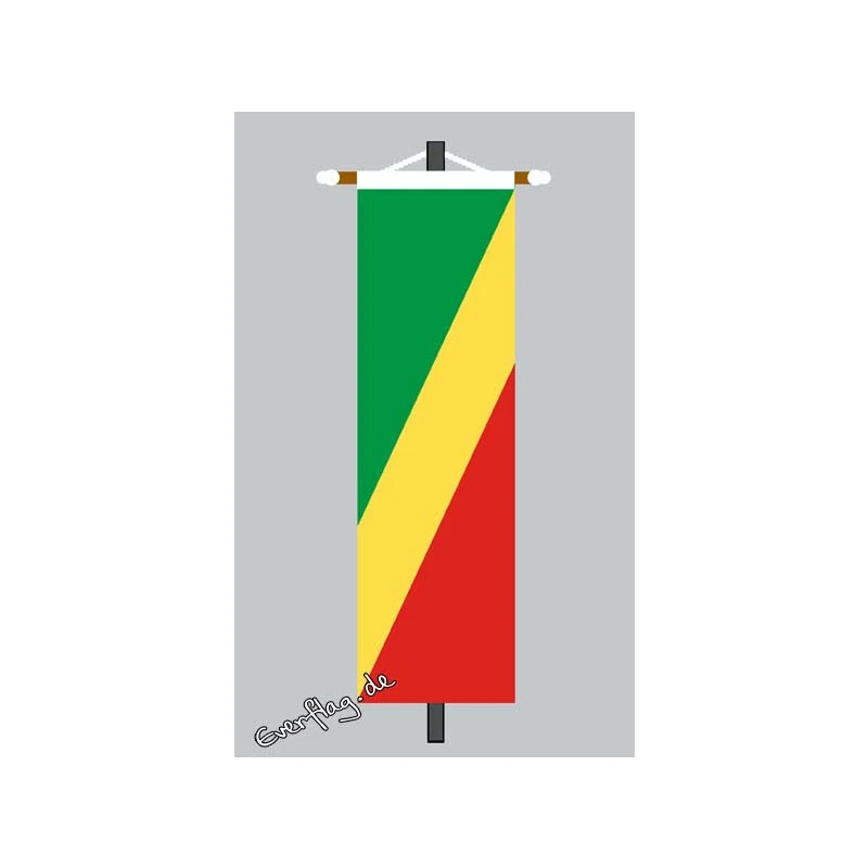 Banner Fahne Kongo, Brazzaville 3 Banner Fahne Kongo, Brazzaville