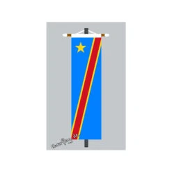 Banner Fahne Kongo, Kinshasa