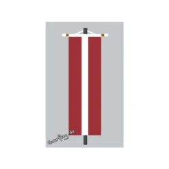 Banner Fahne Lettland