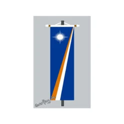 Banner Fahne Marshall-Inseln