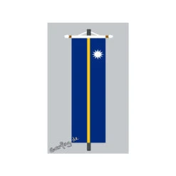 Banner Fahne Nauru