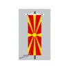 Banner Fahne Nordmazedonien -Bester Flaggen Geschäft banner fahne nordmazedonien