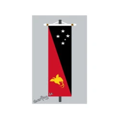 Banner Fahne Papua - Neuguinea