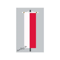 Banner Fahne Polen Ohne Wappen