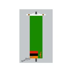 Banner Fahne Sambia