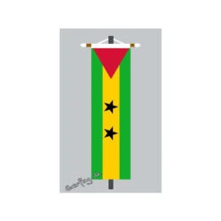 Banner Fahne Sao Tome &amp; Principe