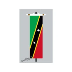 Banner Fahne St. Kitts &amp; Nevis
