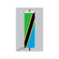 Banner Fahne Tansania
