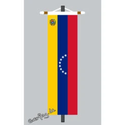 Banner Fahne Venezuela Mit Wappen