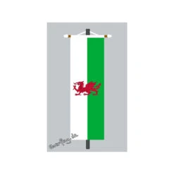 Banner Fahne Wales