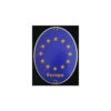 Emaille-Grenzschild &quot;Europa&quot; 11,5 X 15 Cm