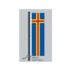 Hochformats Fahne Aaland