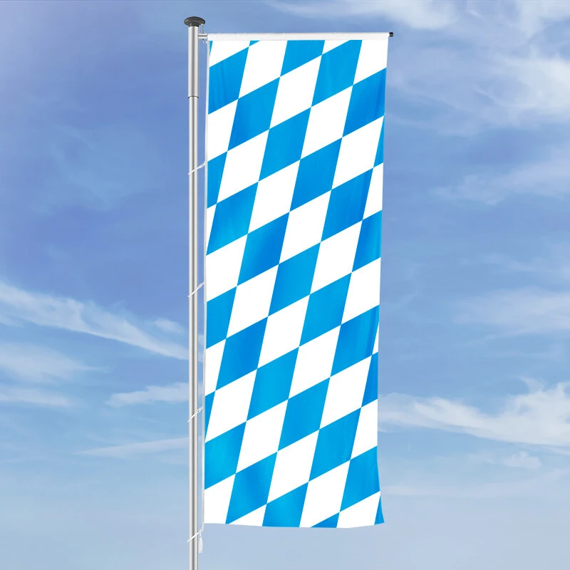 Hochformats Fahne Bayern Raute O. Wappen 4 Hochformats Fahne Bayern Raute O. Wappen – Bild 2
