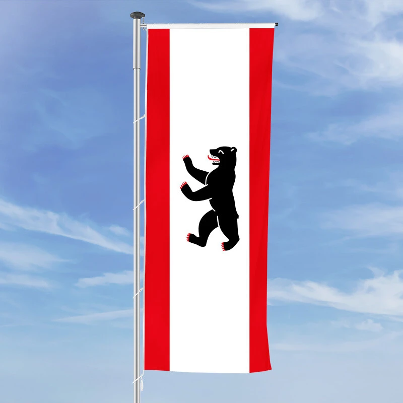 Hochformats Fahne Berlin 4 Hochformats Fahne Berlin – Bild 2