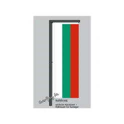Hochformats Fahne Bulgarien -Bester Flaggen Geschäft hochformats fahne bulgarien2