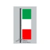Hochformats Fahne Italien