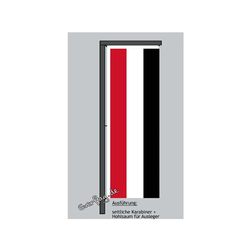 Hochformats Fahne Jemen 4 Hochformats Fahne Jemen – Bild 2