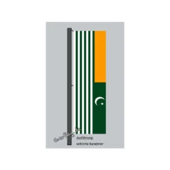 Hochformats Fahne Kaschmir