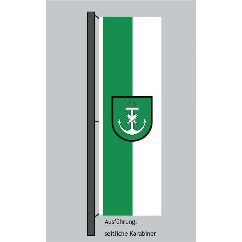 Hochformats Fahne Krefeld - Fischeln 3 Hochformats Fahne Krefeld - Fischeln