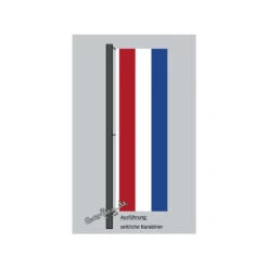 Hochformats Fahne Niederlande