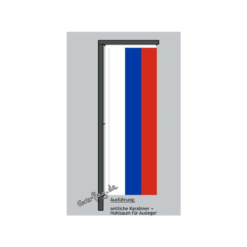 Hochformats Fahne Russland 4 Hochformats Fahne Russland – Bild 2