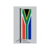 Hochformats Fahne S&uuml;dafrika