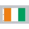Riesen-Flagge: Cote D'Ivoire / Elfenbeink&uuml;ste 150cm X 250cm -Bester Flaggen Geschäft riesen flagge cote divoire elfenbeinkueste 150cm x 250cm