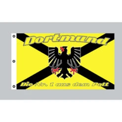 Riesen-Flagge: Dortmund Wappen Die Nr. 1 Aus Dem Pott 150cm X 250cm
