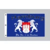 Riesen-Flagge: Hamburg Die Nummer 1 Im Norden 150cm X 250cm -Bester Flaggen Geschäft riesen flagge hamburg die nummer 1 im norden 150cm x 250cm