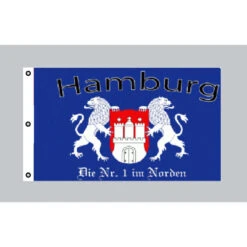 Riesen-Flagge: Hamburg Die Nummer 1 Im Norden 150cm X 250cm