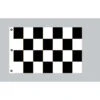 Riesen-Flagge: Karo Schwarz-wei&szlig; 150cm X 250cm Zielflagge