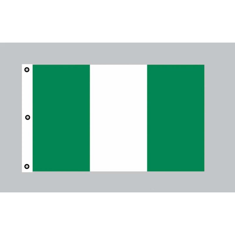Riesen-Flagge: Nigeria 150cm X 250cm 3 Riesen-Flagge: Nigeria 150cm X 250cm