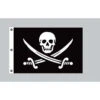 Riesen-Flagge: Pirat Mit S&auml;bel 150cm X 250cm